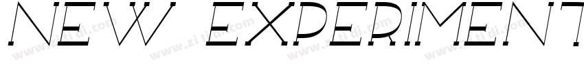 NEW EXPERIMENTAL字体转换